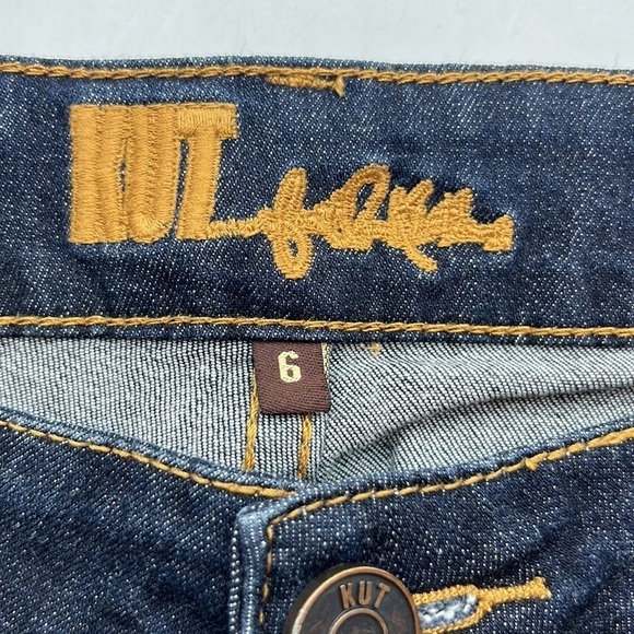 Kut From The Kloth Trouser Style Bermuda Shorts Size 6 - Picture 8 of 16